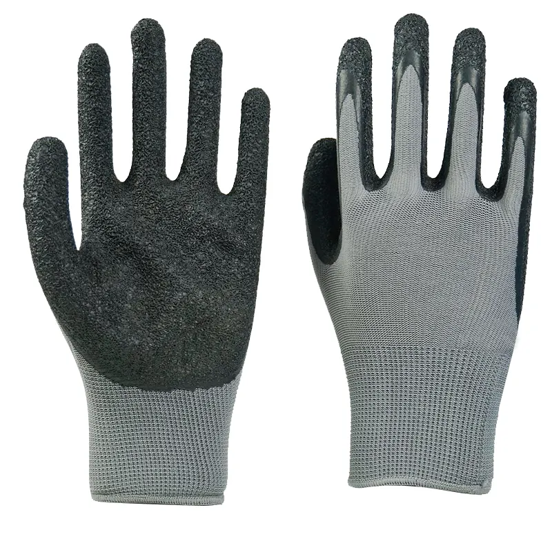 Latex Coated Industrial Gloves