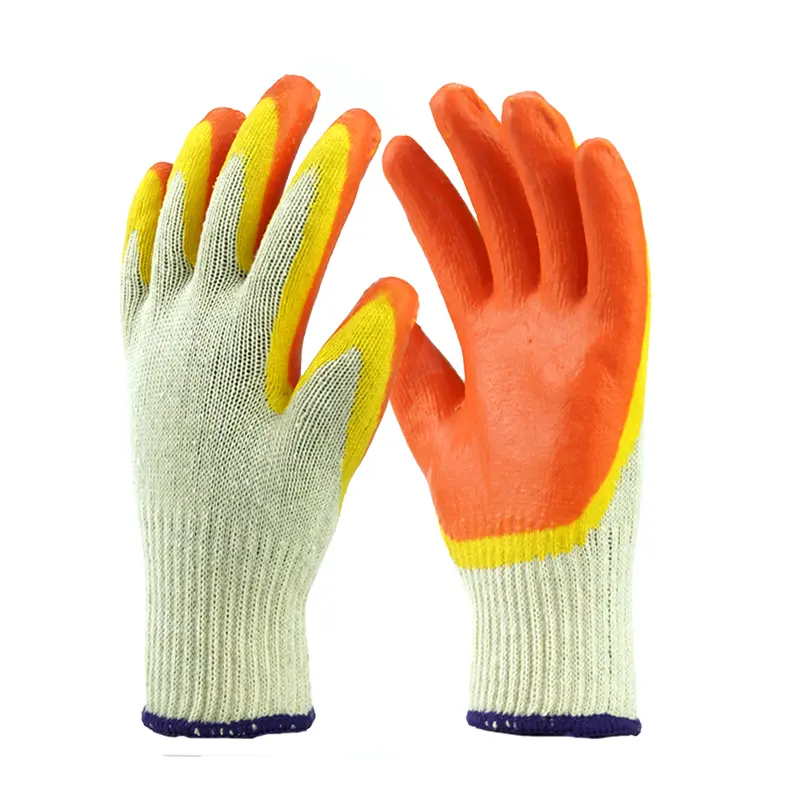 Latex Coated Safety Labor Gloves